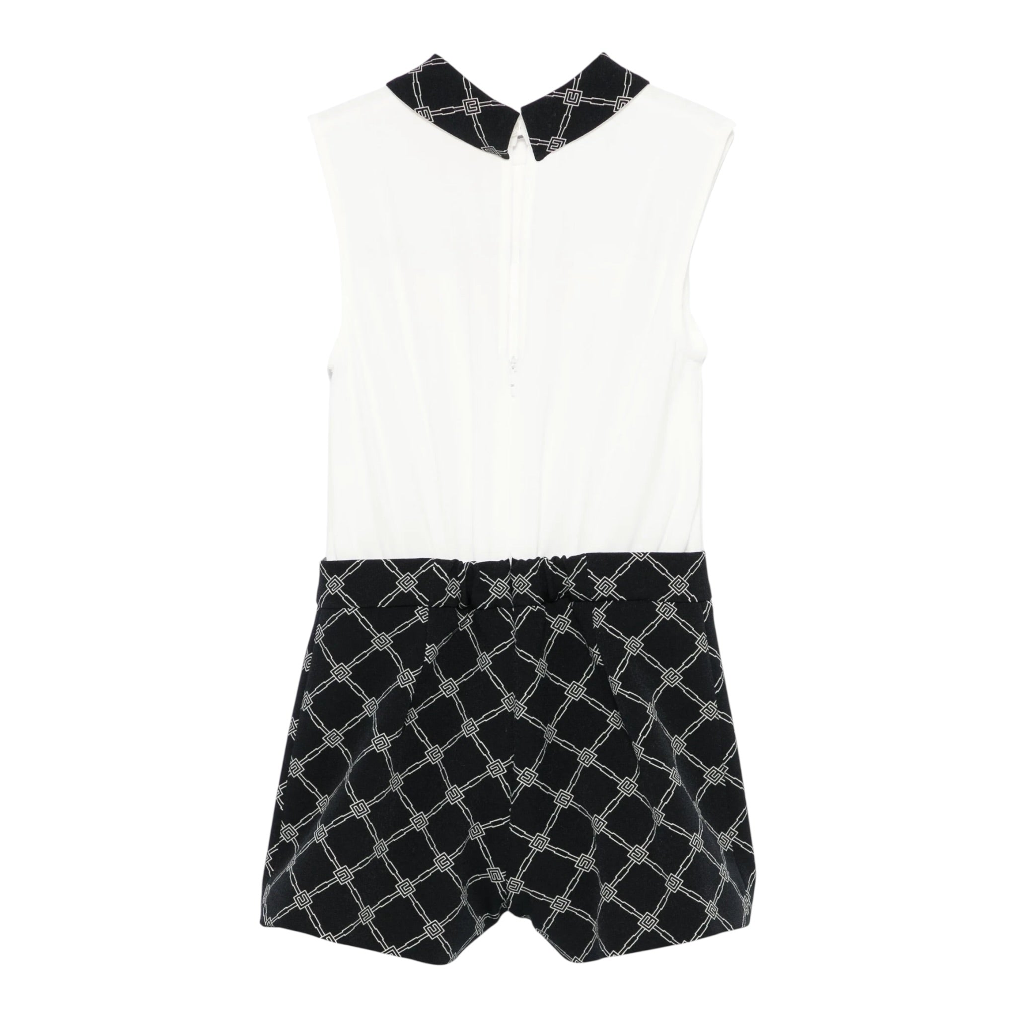 Elisabetta Franchi Tuta Giromanica Bicolore per Bambina EFTA100XXX BIANCO/NERO ELISABETTA FRANCHI 