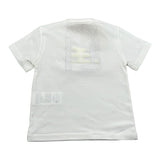 Elisabetta Franchi T-Shirt Girocollo Tinta Unita con Logo per Bambina EFTS185 BIANCO ELISABETTA FRANCHI 
