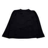 Elisabetta Franchi Shirt Girocollo tinta unita con Stampa Nero per Neonata EGTS072 NERO ELISABETTA FRANCHI 