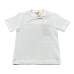Elisabetta Franchi T-Shirt Girocollo Tinta Unita con Stampa per Neonata EGTS091N BIANCO ELISABETTA FRANCHI 