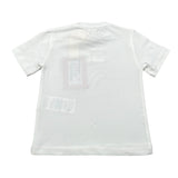 Elisabetta Franchi T-Shirt Girocollo Tinta Unita con Stampa per Neonata EGTS091N BIANCO ELISABETTA FRANCHI 