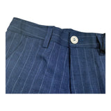 Emanuel Pris Pantalone Tinta Unita con Girovita Regolabile per Bambino EBM5113B BLU EMANUEL PRIS 