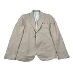 Emanuel Pris Giacca Tinta Unita con Taschino per Bambino EGC1078R BEIGE EMANUEL PRIS 