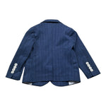 Emanuel Pris Giacca Tinta Unita Fantasia A Righe per Bambino EGC1126B BLU EMANUEL PRIS 