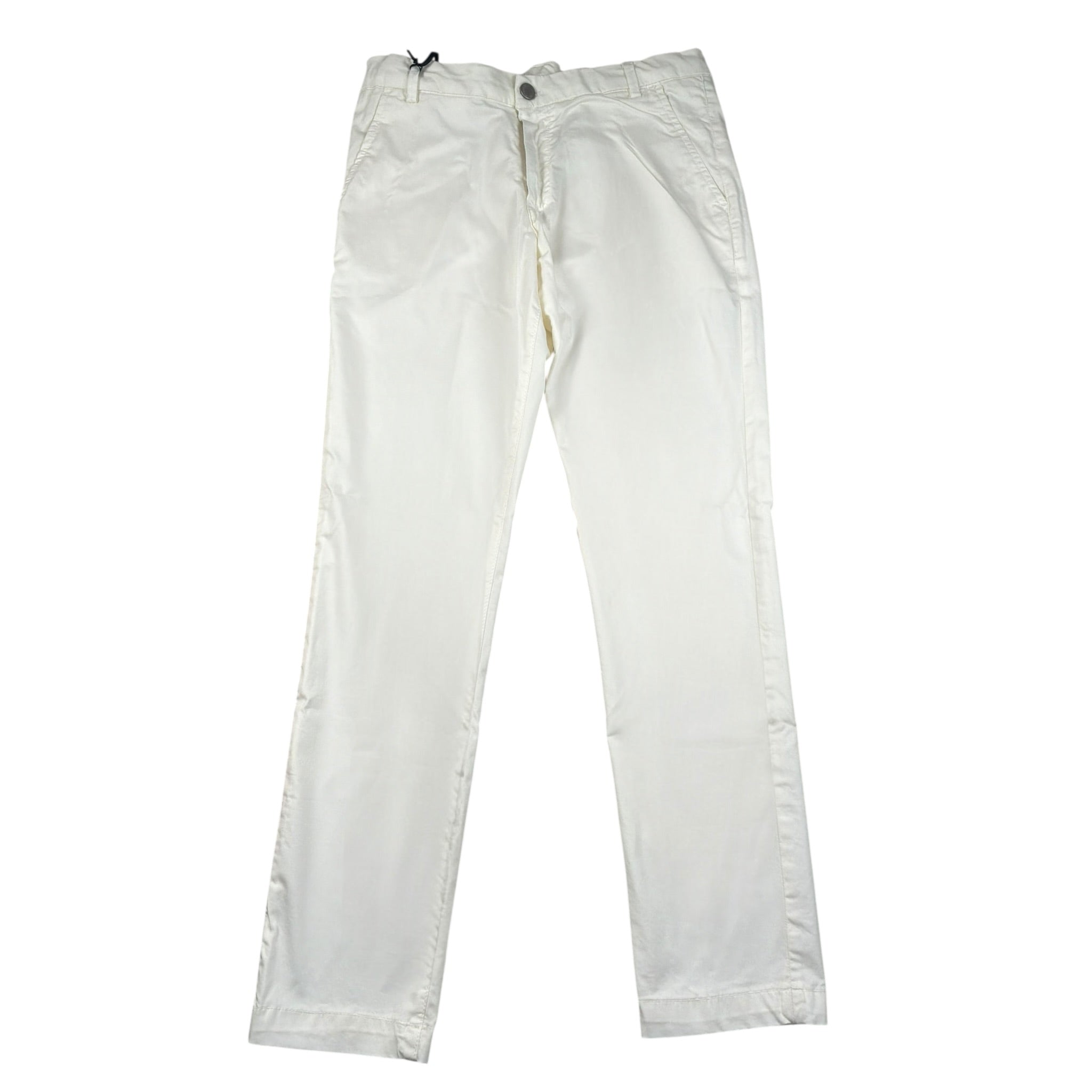 Emanuel Pris Pantalone Tinta Unita con Girovita Regolabile per Bambino EPT6125R PANNA EMANUEL PRIS 