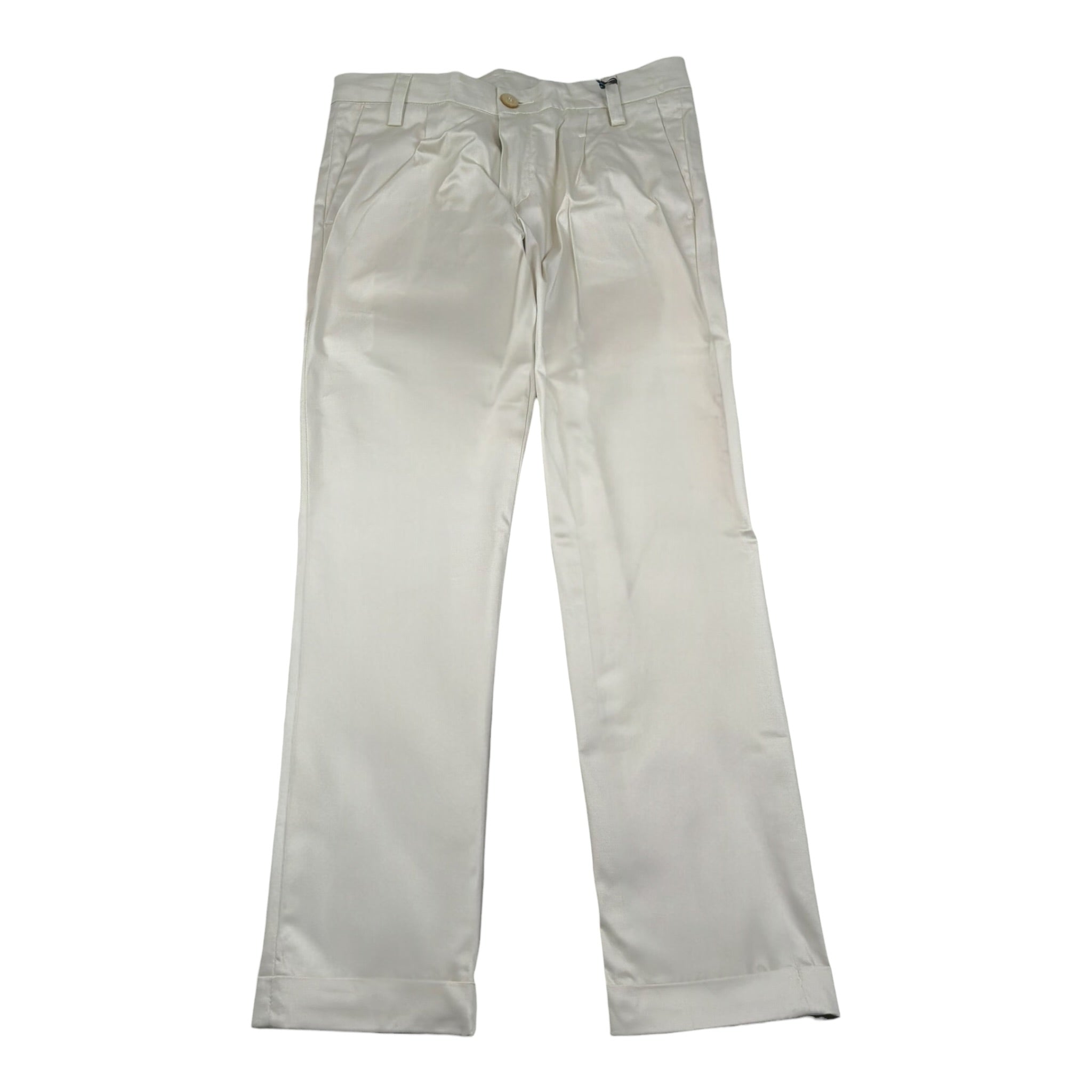 Emanuel Pris Pantalone Tinta Unita con Girovita Regolabile per Bambino EPT6230R BEIGE EMANUEL PRIS 