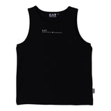 Emporio Armani Canotta Tinta Unita con Logo per Bambina 7G000035 NERO EMPORIO ARMANI 