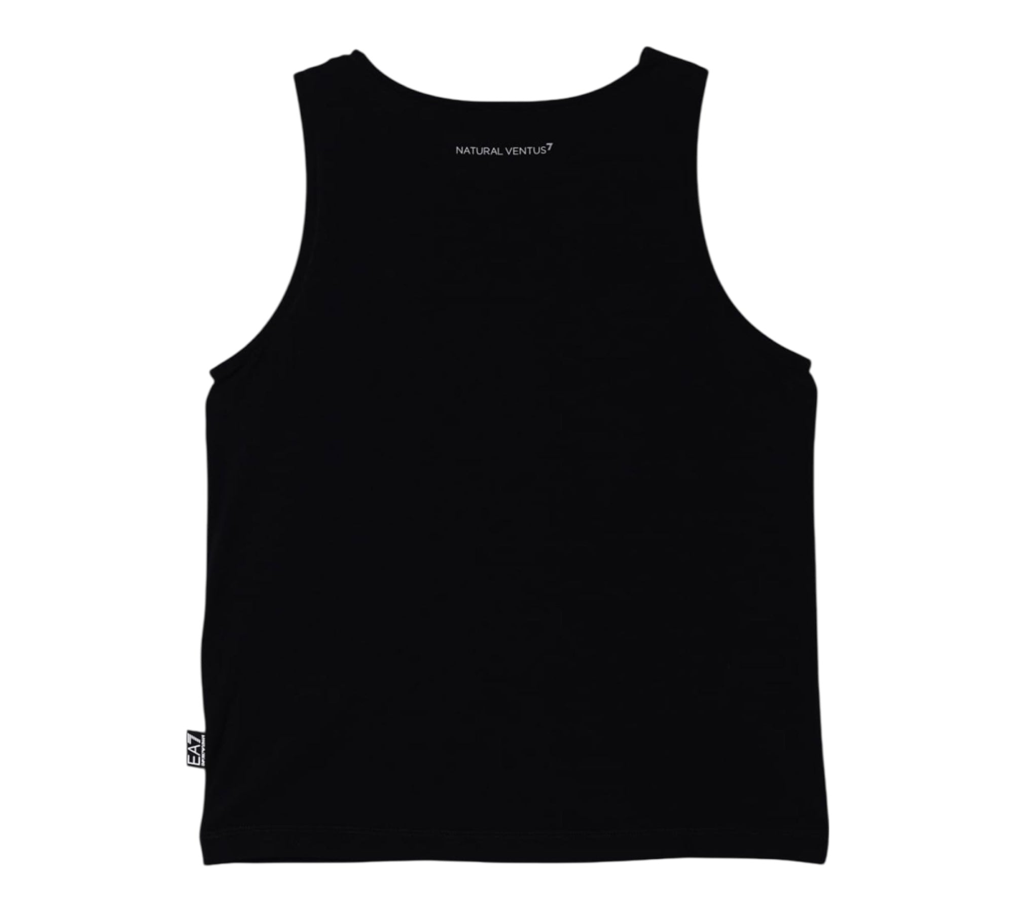 Emporio Armani Canotta Tinta Unita con Logo per Bambina 7G000035 NERO EMPORIO ARMANI 