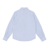 Emporio Armani Camicia Tinta Unita Manica Lunga per Bambino EB000062 AZZURRO EMPORIO ARMANI 