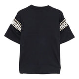 Emporio Armani T-Shirt Girocollo Tinta Unita con Logo per Bambino EB000121 BLU EMPORIO ARMANI 