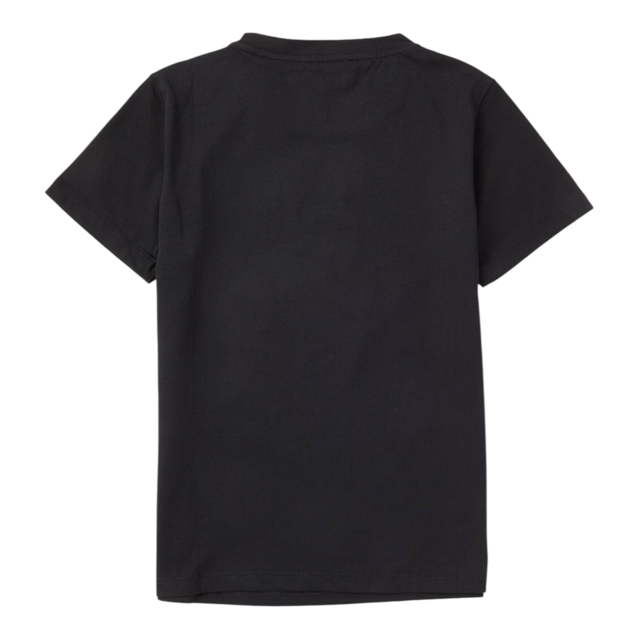 Emporio Armani T-Shirt Girocollo Tinta Unita con Stemma Logo per Bambino EB0004211 BLU EMPORIO ARMANI 