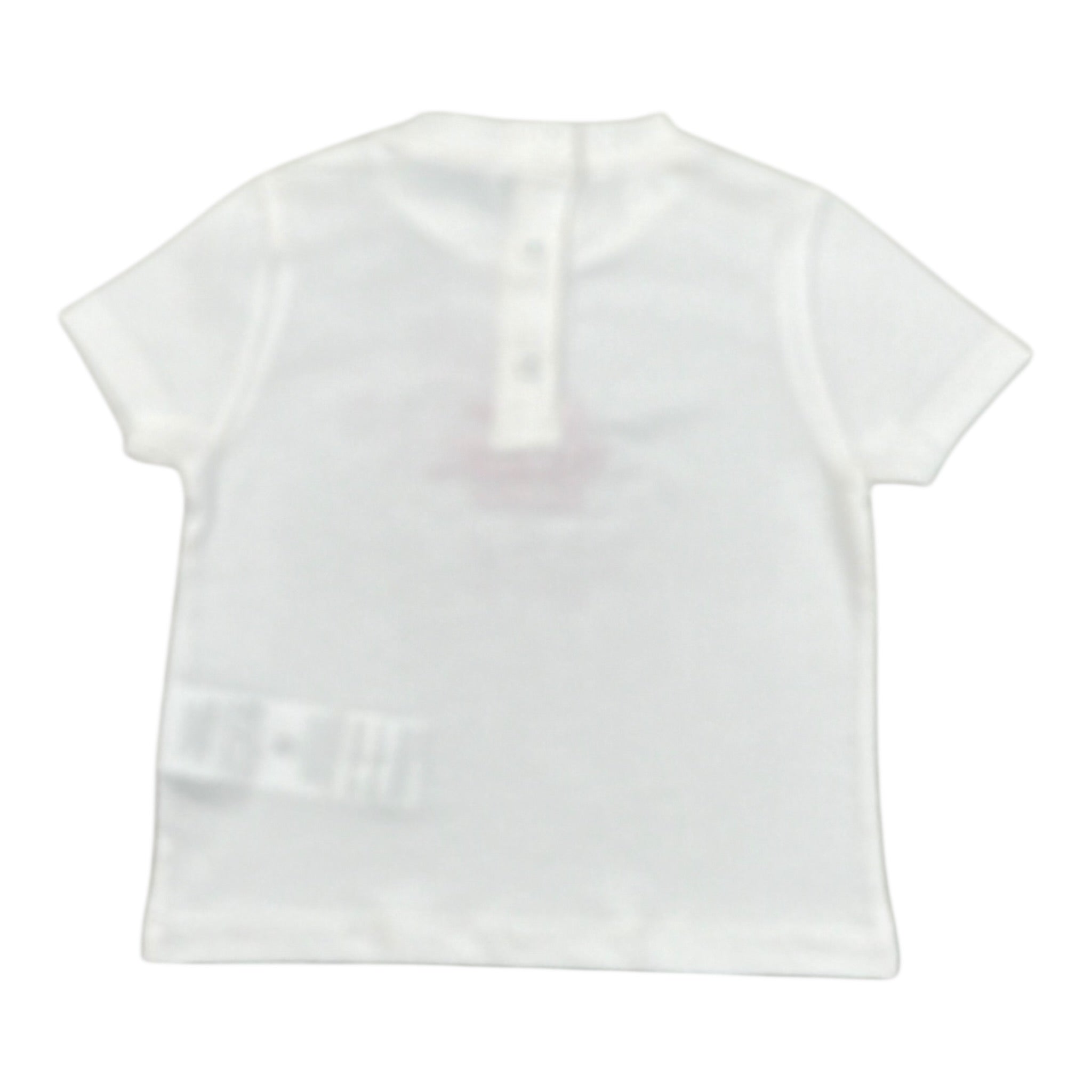 Etro T-Shirt Tinta Unita con Stampa  per Neonata GU8501 BIANCO ETRO 