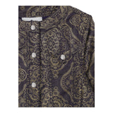 Etro Giubbino In Denim Tinta Unita Stampa Fantasia per Bambina GW2A07 BLU ETRO 