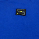 F**K T-Shirt Girocollo Tinta Unita con Stampa per Bambino FJ2450038RY BLU F**K 