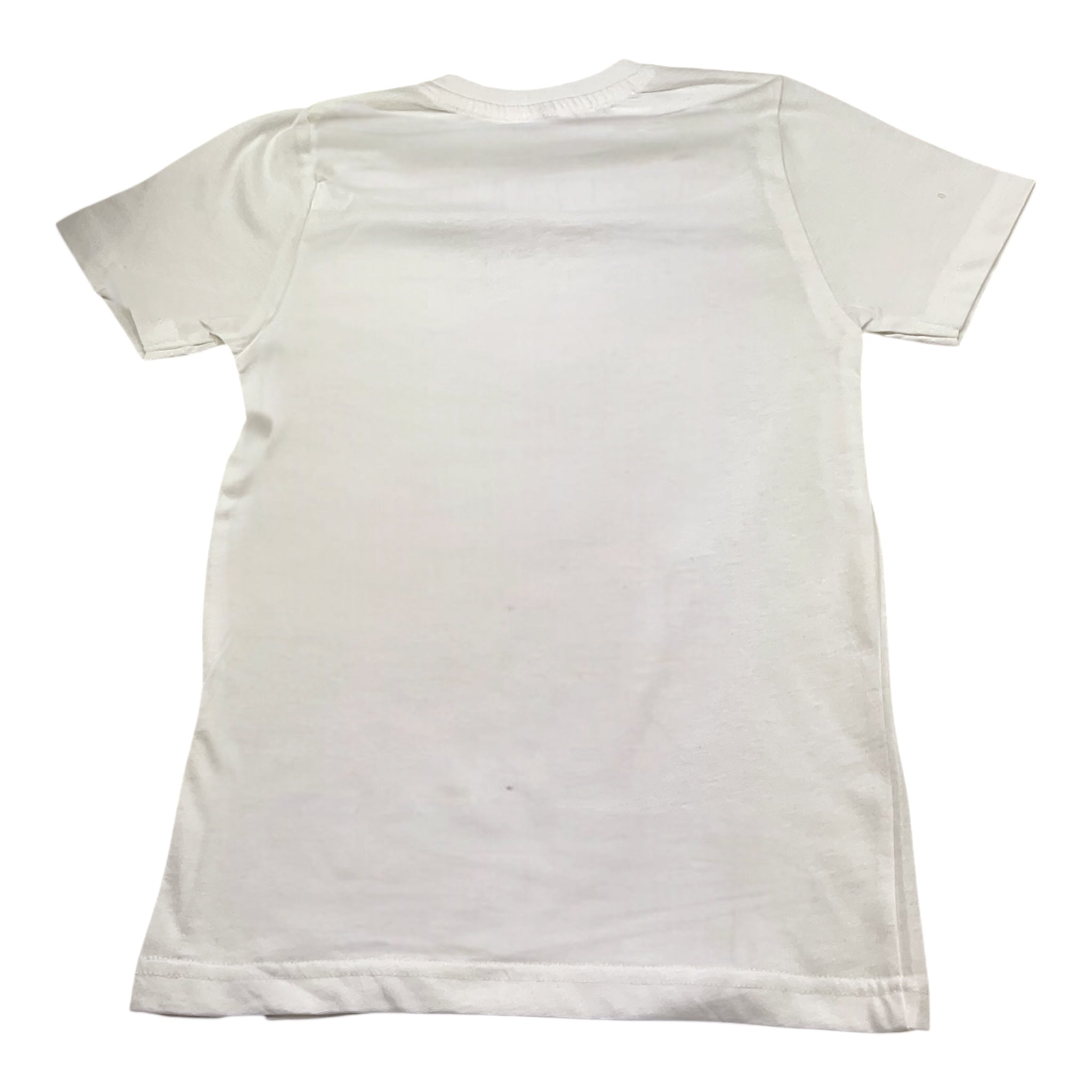 F**K T-Shirt Tinta Unita con Stampa per Bambina KSKIDEO BIANCO F**K 