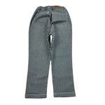 Fay Pantalone Tinta Unita con Fantasia A Righe per Bambino 5O6061 BLU FAY 