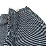 Fay Pantalone Tinta Unita con Fantasia A Righe per Bambino 5O6061 BLU FAY 