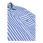 Fay Camicia Mezza Manica con Fantasia A Righe per Bambino FS5P10 BIANCO FAY 