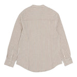 Fay Camicia Tinta Unita con Fantasia A Righe per Bambino FU5P00 BEIGE FAY 