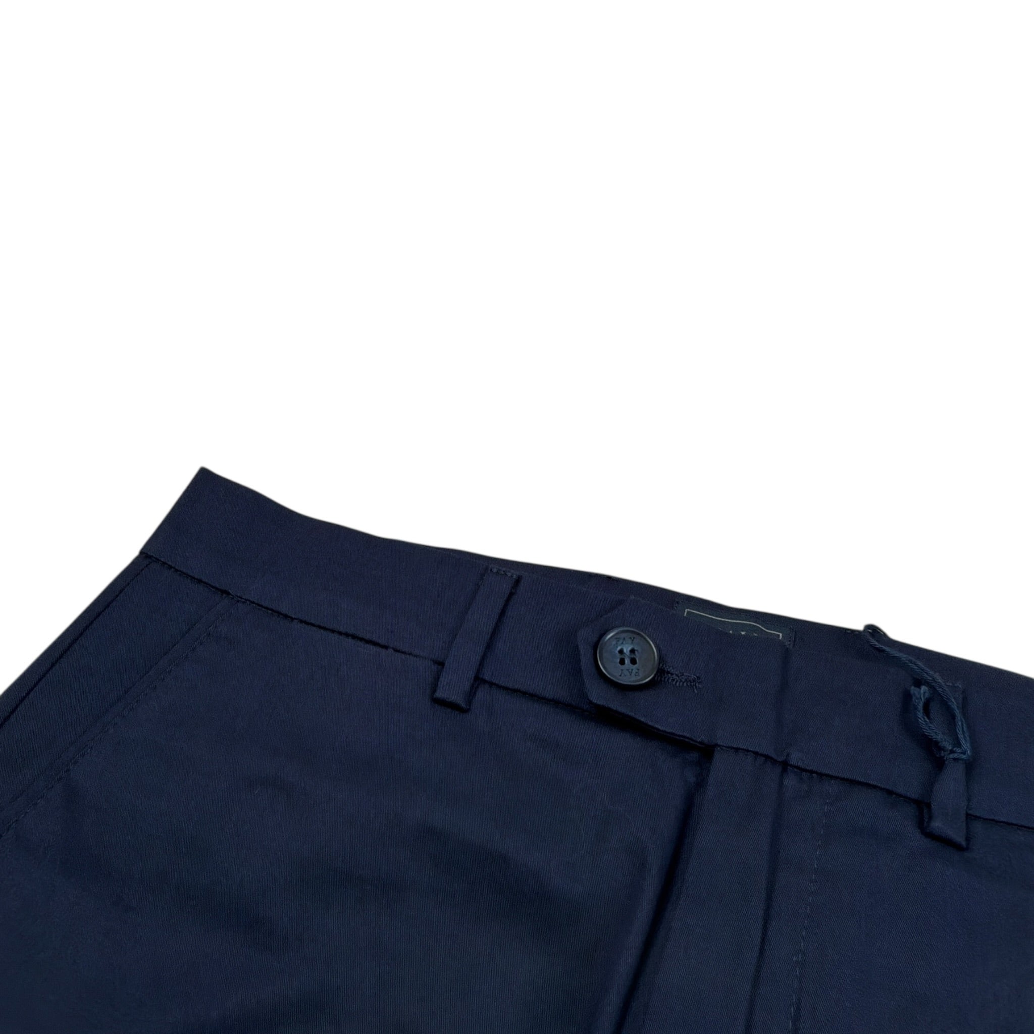 Fay Bermuda tinta unita con Tasche Americane Blu per Bambino FU6P39X BLU FAY 