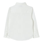 Fay Camicia Tinta Unita Manica Lunga per Bambino FW5Q20 BIANCO FAY 