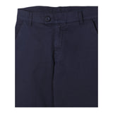 Fay Pantalone Tinta Unita con Bottone per Bambino FW6Q31 BLU FAY 