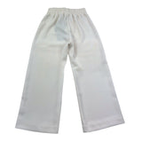 Fun & Fun Pantalone Tinta Unita Modello Palazzo per Bambina FBPT01342 BEIGE FUN & FUN 