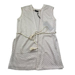 Fun & Fun Cardigan Tinta Unita Giromanica Traforato per Bambina FCJWA01143 BEIGE FUN & FUN 