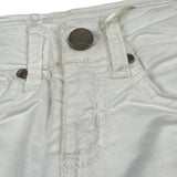 Fun & Fun Pantalone Tinta Unita con Girovita Regolabile per Neonata FNBPT14424N BIANCO FUN & FUN 