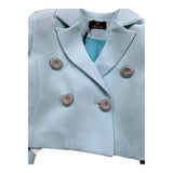 Fun & Fun Completo 2 Pezzi Giacca-Short per Bambina FNCBS01058 VERDE ACQUA FUN & FUN 