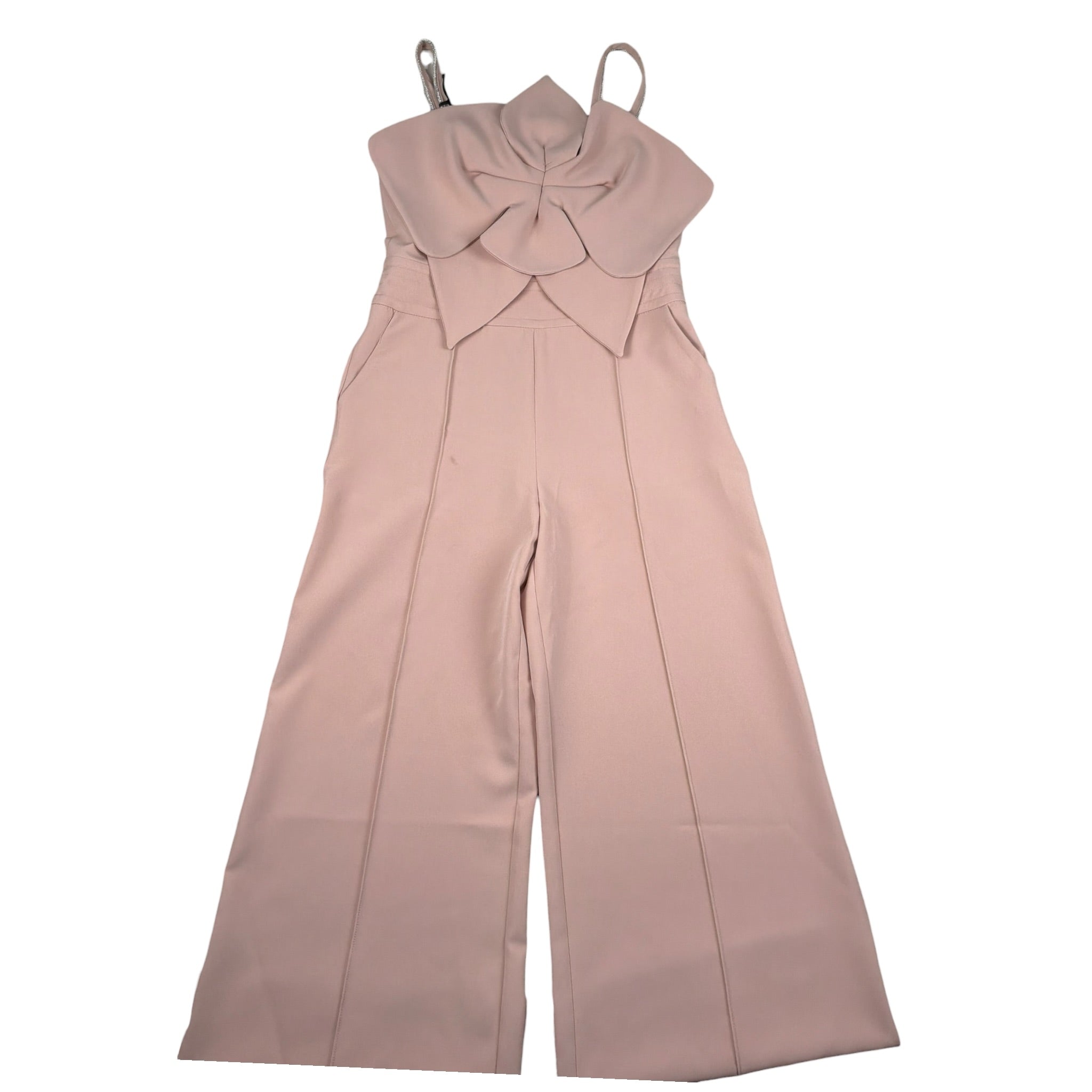 Fun & Fun Tuta Intera A Bretelle Tinta Unita con Tulle per Bambina FNCJJP00985XX ROSA FUN & FUN 