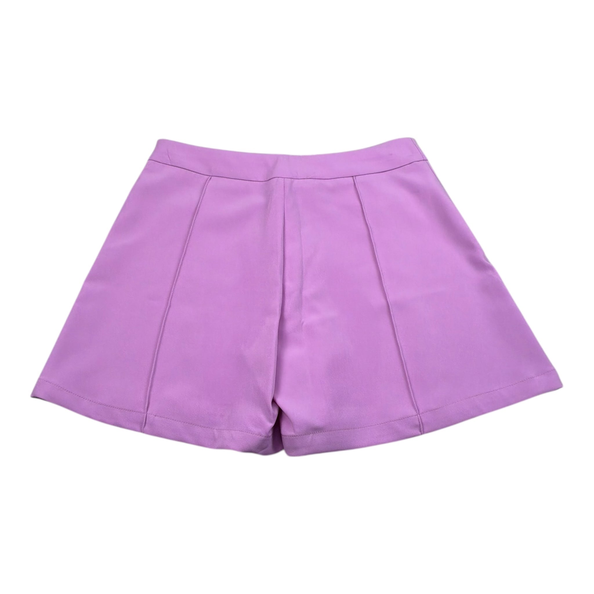 Fun & Fun Short Tinta Unita con Girovita Regolabile per Bambina FNCJSO16381 GLICINE FUN & FUN 
