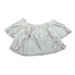 Fun & Fun Top Mezza Manica tinta unita Bianco per Bambina FNJSH11378 BIANCO FUN & FUN 