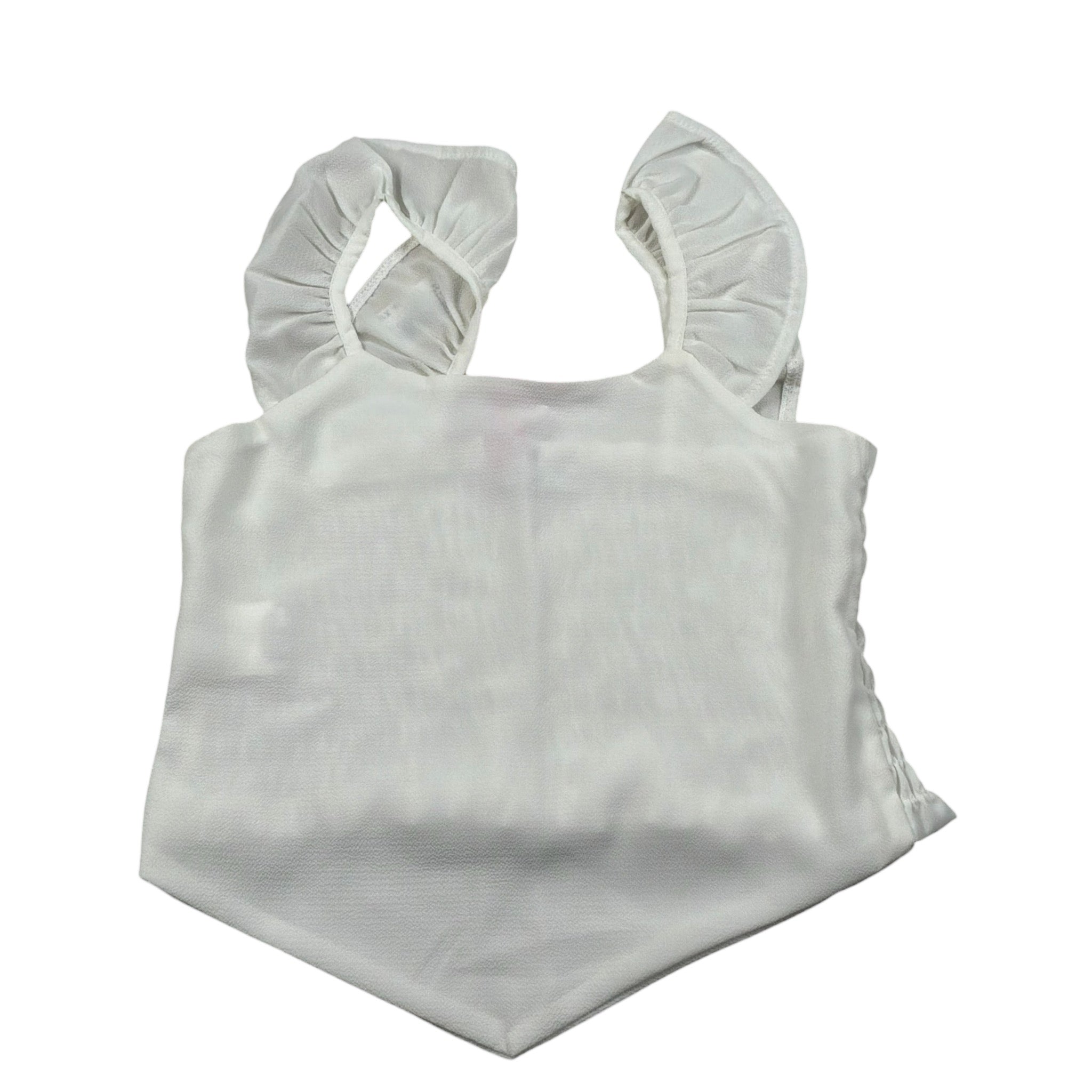 Funky Top Giromanica tinta unita Bianco per Bambina 125522104 BIANCO FUNKY 