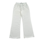 Gaelle Pantalone tinta unita con Elastico In Vita Bianco per Bambina 2745P00512 BIANCO GAELLE 