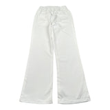 Gaelle Pantalone tinta unita con Elastico In Vita Bianco per Bambina 2745P00512 BIANCO GAELLE 