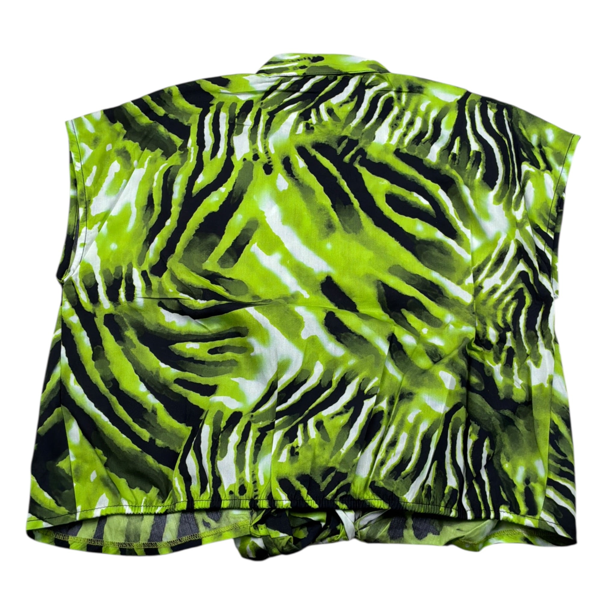 Gaelle Camicia Mezza Manica Sztampa Fantasia Verde per Bambina 2746C0706 VERDE GAELLE 