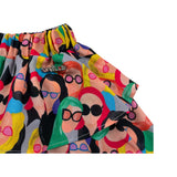 Gaelle Gonna Stampa Fantasia con Elastico In Vita Multicolor per Bambina 2746G00052 MULTICOLOR GAELLE 