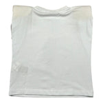 Gaelle T-Shirt Girocollo Tinta Unita con Logo per Bambina 2746MY00004 BIANCO/FUXIA GAELLE 