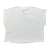Gaelle T-Shirt tinta unita con Stampa Bianco per Bambina 2746MY00510 BIANCO GAELLE 