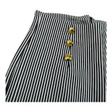 Gaelle Short Fantasia A Righe con Bottoni per Bambina 2746S00098 BIANCO/NERO GAELLE 