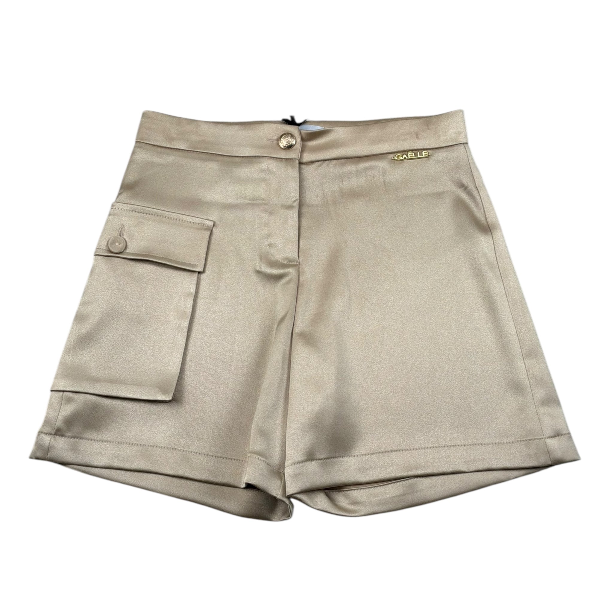Gaelle Short Tinta Unita con Girovita Regolabile per Bambina 2746S00364XX ORO GAELLE 