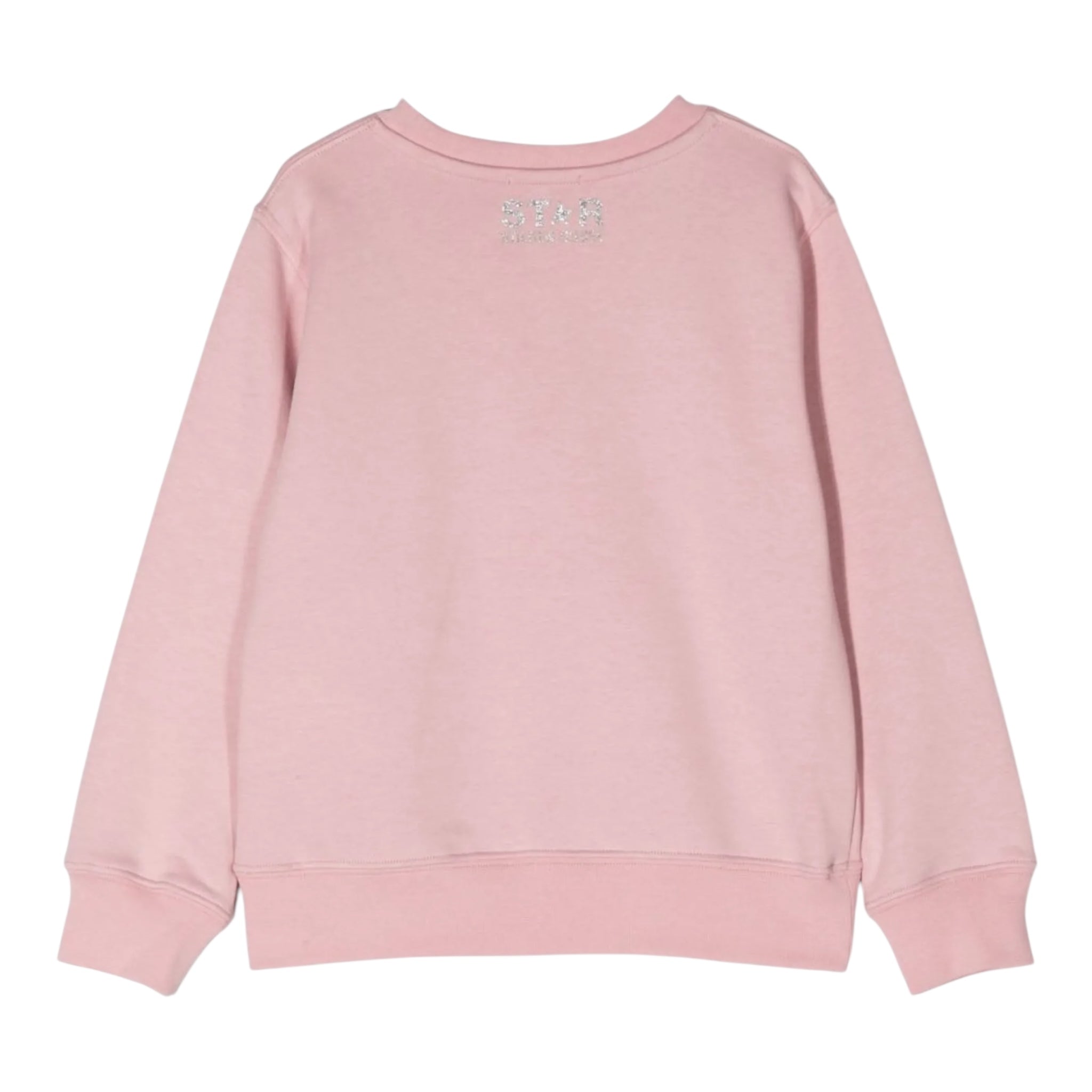 Golden Goose Felpa Chiusa Girocollo Tinta Unita per Bambina GKP01279 ROSA GOLDEN GOOSE 
