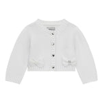 Guess Cardigan Tinta Unita  per Neonata A4RR00Z3CK0 BIANCO GUESS 
