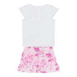 Guess Completo 2 Pezzi T-Shirt-Gonna per Neonata A5GG18K6YW4 BIANCO GUESS 