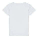 Guess T-Shirt Tinta Unita con Stampa per Neonata A5RI00K6YW4 BIANCO GUESS 