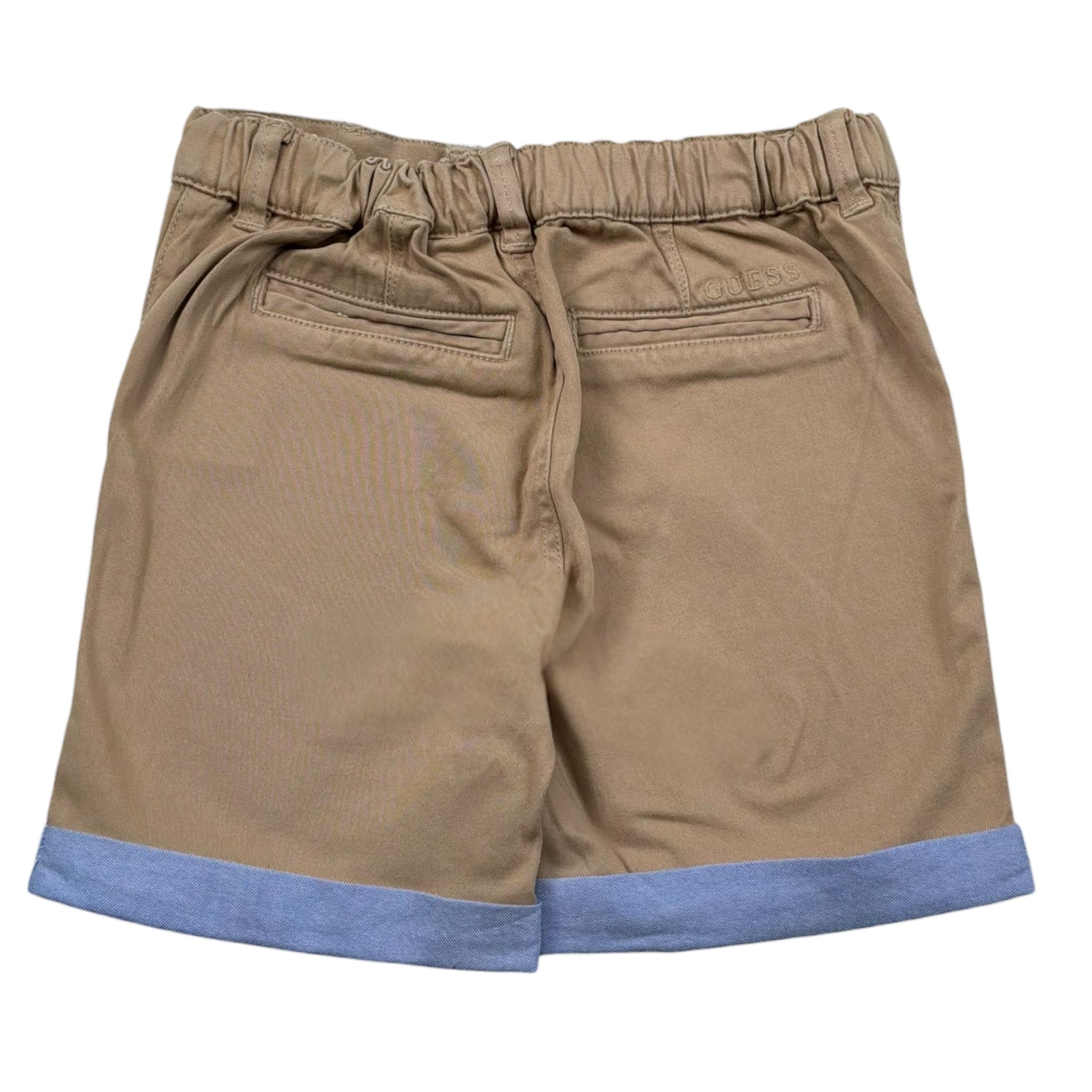 Guess Bermuda Tinta Unita con Elastico In Vita per Neonato I2RD00WEHD0X BEIGE GUESS 
