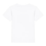 Guess T-Shirt Gircollo Tinta Unita con Stampa per Neonato I5GI01K8HM4X BIANCO GUESS 