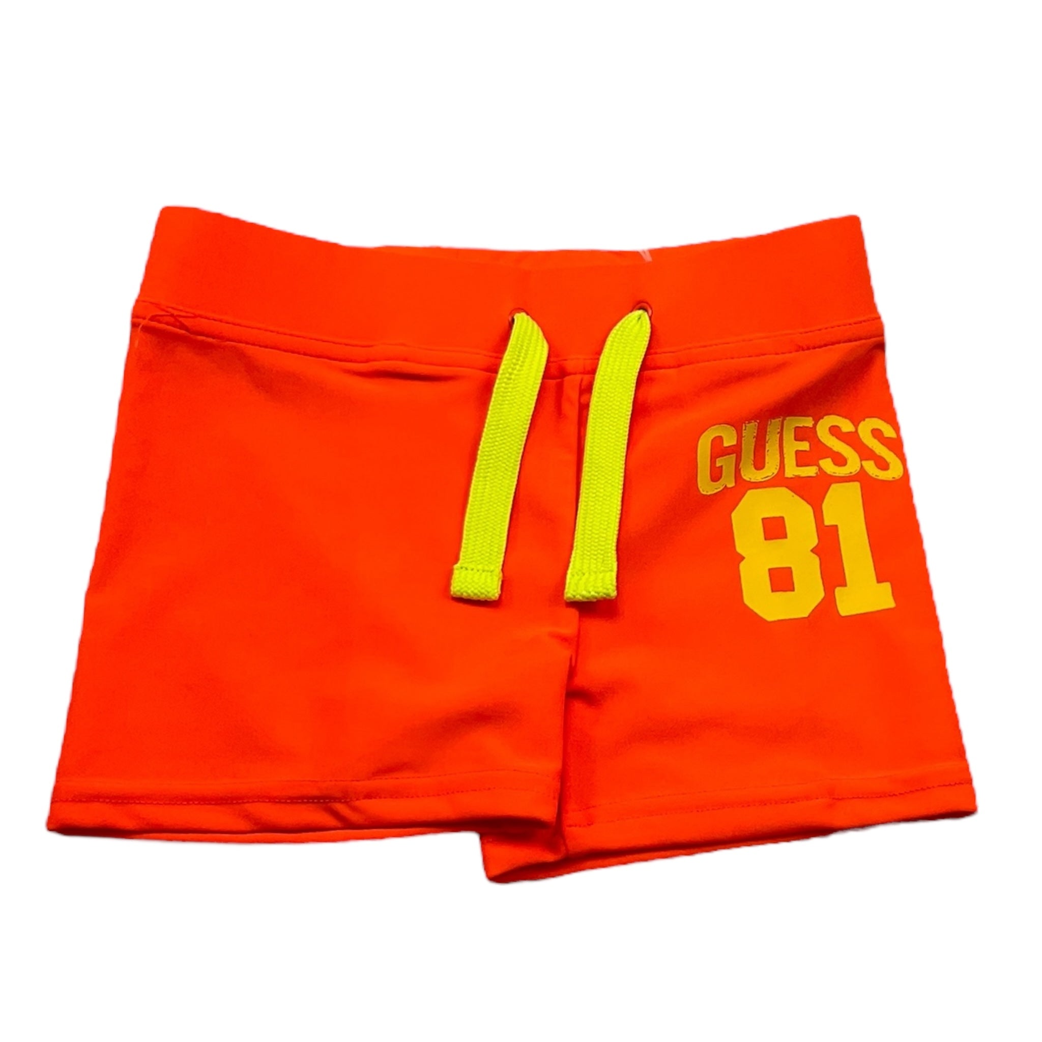 Guess Costume Tinta Unita con Stampa per Neonato I5GZ03MC052 ARANCIONE GUESS 