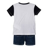 Guess Completo 2 Pezzi T-Shirt-Bermuda per Neonato I5RG09K8HM BIANCO GUESS 